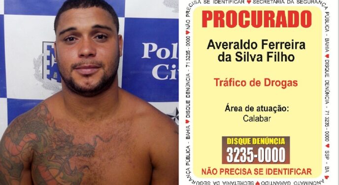 Líder do tráfico de drogas é preso na Bahia