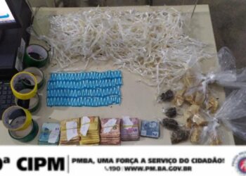 Candeias: PM prende suposto traficante ‘Malhado’ com drogas e R$ 12 mil