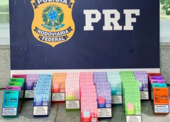 PRF apreende cigarros eletrônicos contrabandeados na Bahia