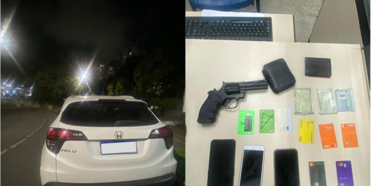 PM prende três assaltantes que atuavam na Região Metropolitana de Salvador