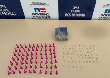 PM prende quatro suspeitos de tráfico no interior baiano