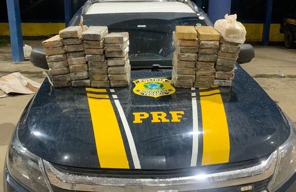 Casal de traficantes é preso com quase 58 Kg de cocaína na Bahia