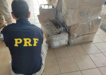 PRF apreende 520 kg de maconha e 20 Kg de cocaína na Bahia
