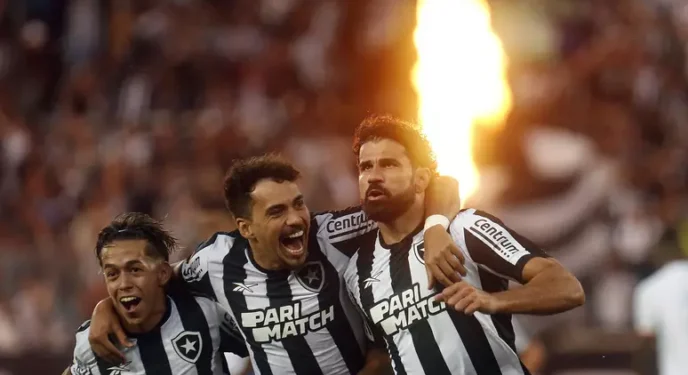 Brasileiro: Bahia perde para o Botafogo que iguala marca histórica