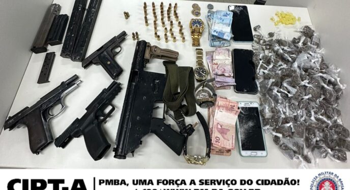 Quatro homens morrem em confronto com a Rondesp na Bahia