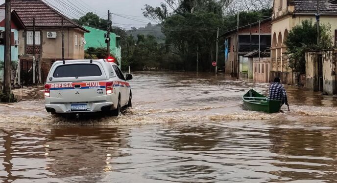 Ciclone causa a morte de 37 pessoas no Rio Grande do Sul