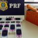 PRF apreende carga de iPhones de última geração no interior baiano