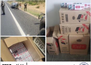 PM prende motorista e apreende carga ilegal de 5,4 mil cigarros no interior baiano