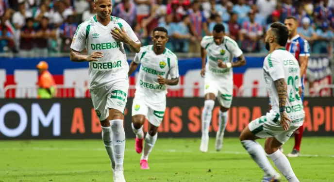 Brasileiro: Bahia perde para o Cuiabá na Fonte Nova