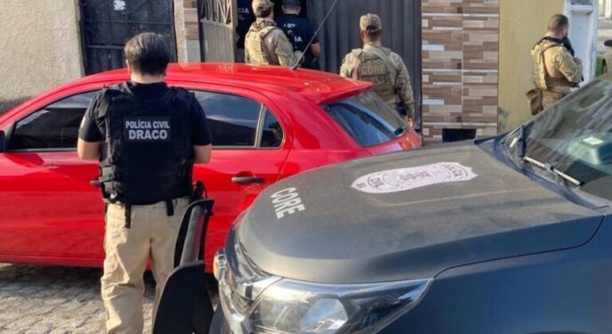 Sete envolvidos com tráfico e homicídios são presos na Bahia