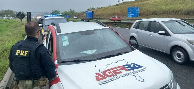 PRF e AGERBA intensificam fiscalização contra transporte clandestino