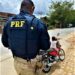 PRF flagra mãe com criança sem capacete em motocicleta na Bahia