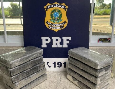 PRF intercepta carga de 10 kg cocaína no interior baiano