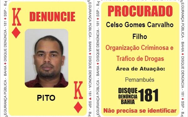Preso o ‘Rei de Ouros’ do Baralho do Crime