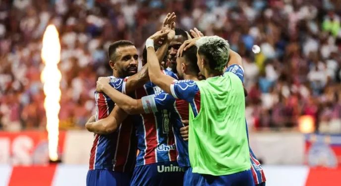 Copa Brasil: Bahia vence Criciúma e abre vantagem