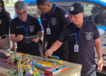 Operação de combate comércio ilegal e a produção clandestina de fogos