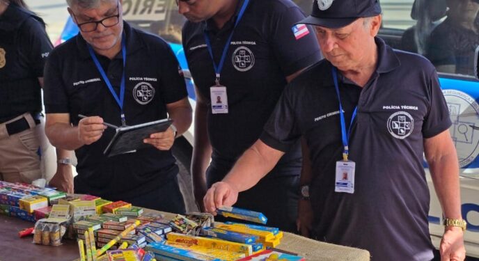 Operação de combate comércio ilegal e a produção clandestina de fogos