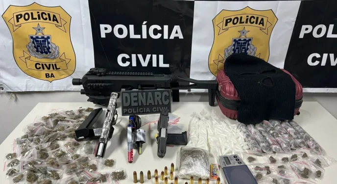 Suspeito de liderar tráfico é preso no interior da Bahia