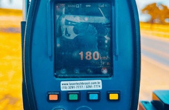 PRF registra mais de 1.100 imagens de excesso de velocidade na Bahia