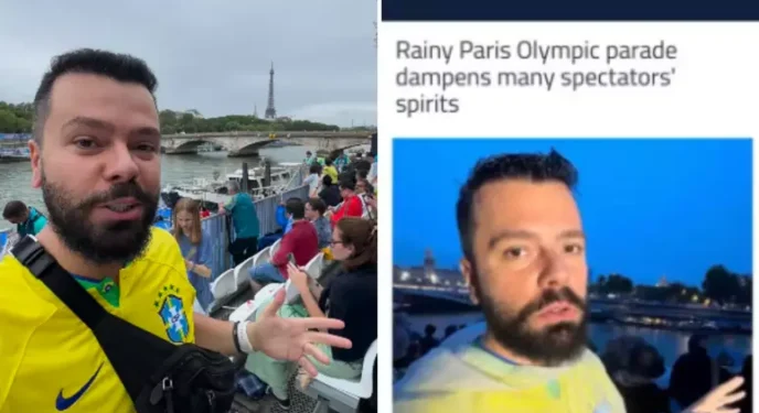 Brasileiro vira notícia internacional depois de críticas a abertura da Olimpíada