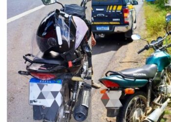 Três motocicletas roubadas são apreendidas pela PRF na Bahia