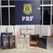 PRF apreende dezenas de eletrônicos e perfumes importados ilegalmente na Bahia