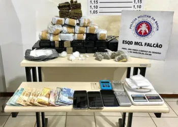 Polícia encontra mais de 15 kg de drogas dentro de carro na Bahia