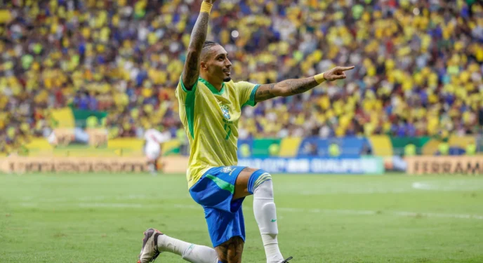 Eliminatórias: Brasil goleia o Peru