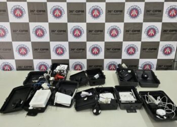 PM apreende câmeras clandestinas usadas pelo crime na Bahia