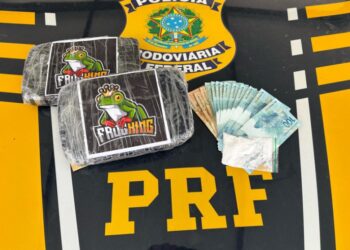 PRF apreende mais de 2 kg de cocaína em veículo no interior baiano