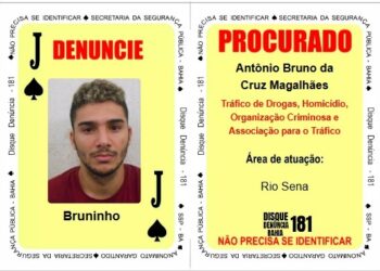 Baralho do Crime tem incluídos 5 novos foragidos da Justiça