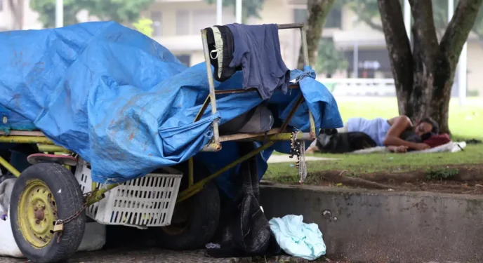 Aumenta número de pessoas que vivem em situação de rua no Brasil em 2025