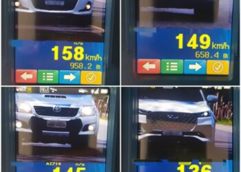 PRF registra flagrantes de excesso de velocidade nas estradas baianas