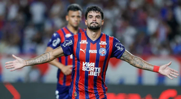 Copa do Brasil: Bahia vence o Paysandu e abre vantagem