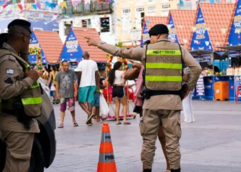 PMs usam câmeras corporais durante o São João na Bahia
