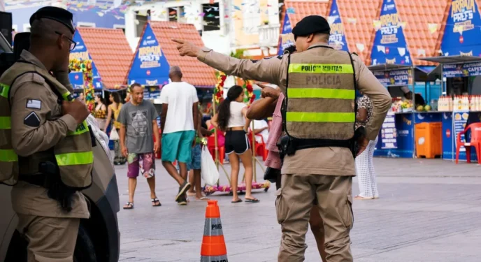 PMs usam câmeras corporais durante o São João na Bahia