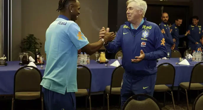 Seleção inicia preparação para primeiros jogos da era Ancelotti