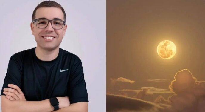 Foto da lua feita por astrofotógrafo baiano é destaque na NASA