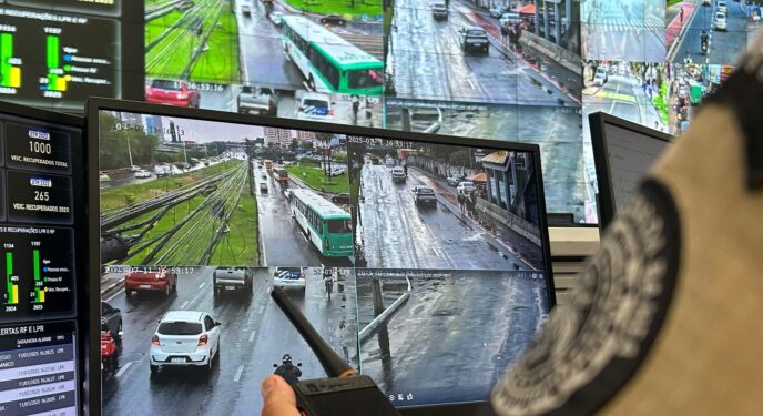 Sistema de Reconhecimento de Placas atinge 1.000 veículos recuperados
