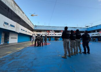 Força policial faz operação em Conjunto Penal na Bahia