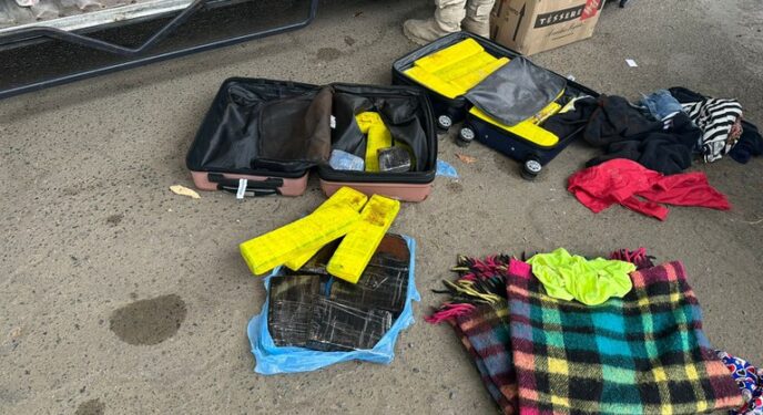 PRF intercepta passageira com 24 kg de drogas na Bahia