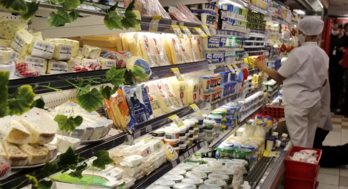 Exportações de alimentos diminuíram em agosto