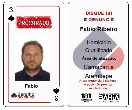 Baralho do Crime tem 3 novos integrantes