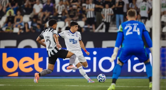 Brasileiro: Bahia perde para o Botafogo no Rio de Janeiro