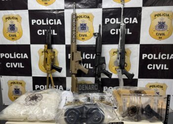 Operação combate tráfico e apreende armamento pesado na Bahia