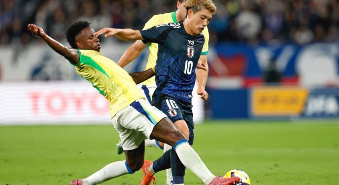 Seleção brasileira amarga derrota histórica para o Japão