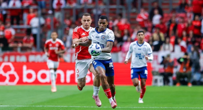 Brasileiro: Bahia consegue empate nos acréscimos contra o Inter