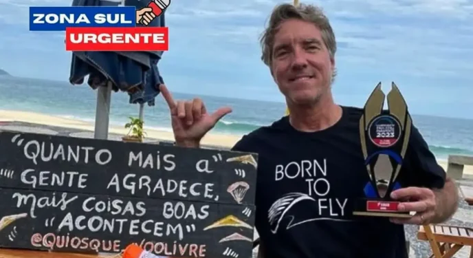 Morre o bicampeão brasileiro de asa-delta que caiu de parapente
