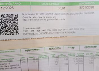 Coelba está enviando recibo de cobrança com mais de 1 mês de antecedência