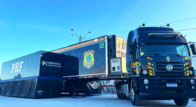 Carreta da Saúde da PRF com serviços gratuitos vai estar em 4 municípios baianos